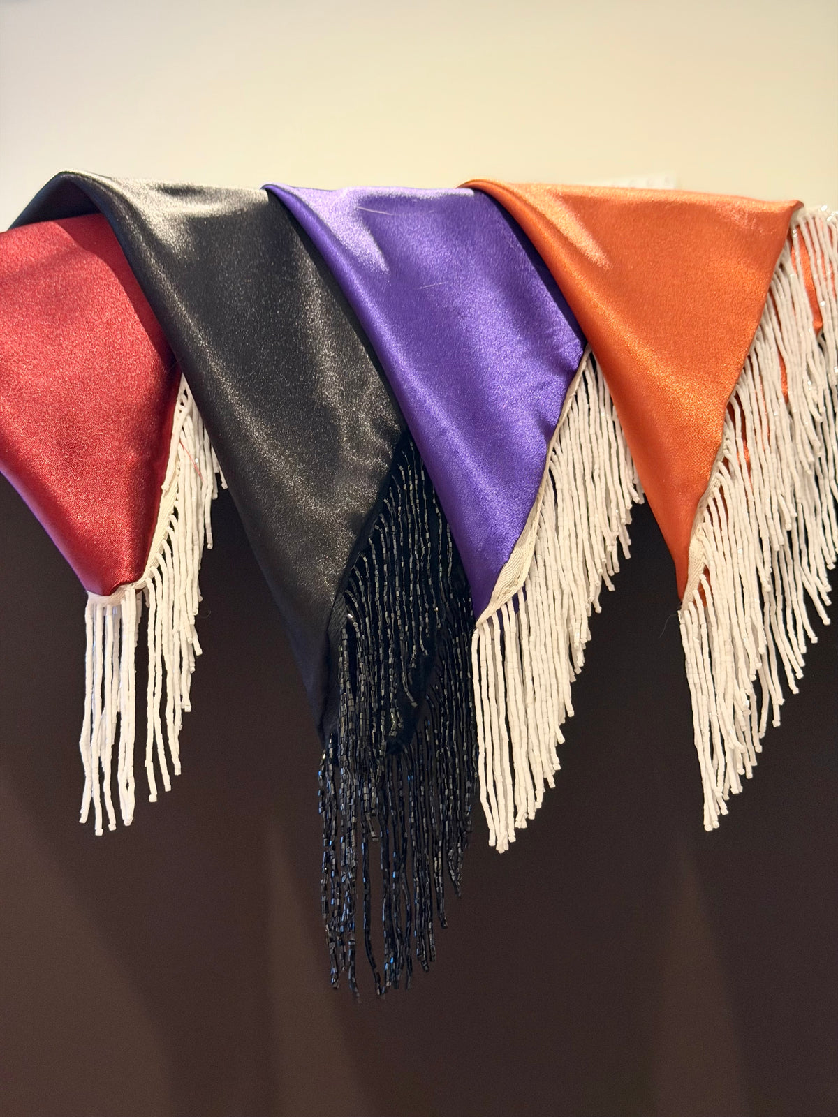 The Beaded Silk Scarf
