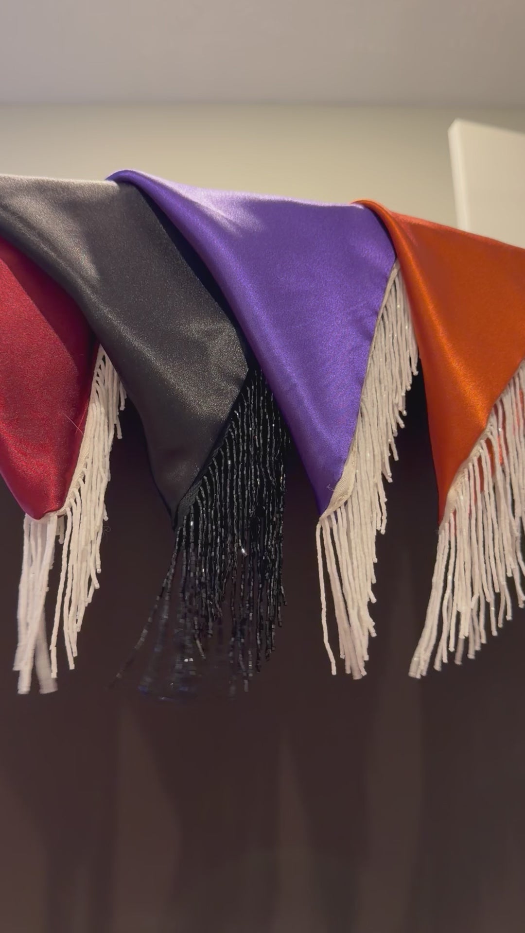 The Beaded Silk Scarf